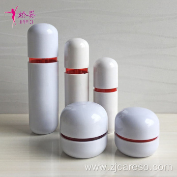 Lotion Bottle Sets Round Shape Plastic Bottle